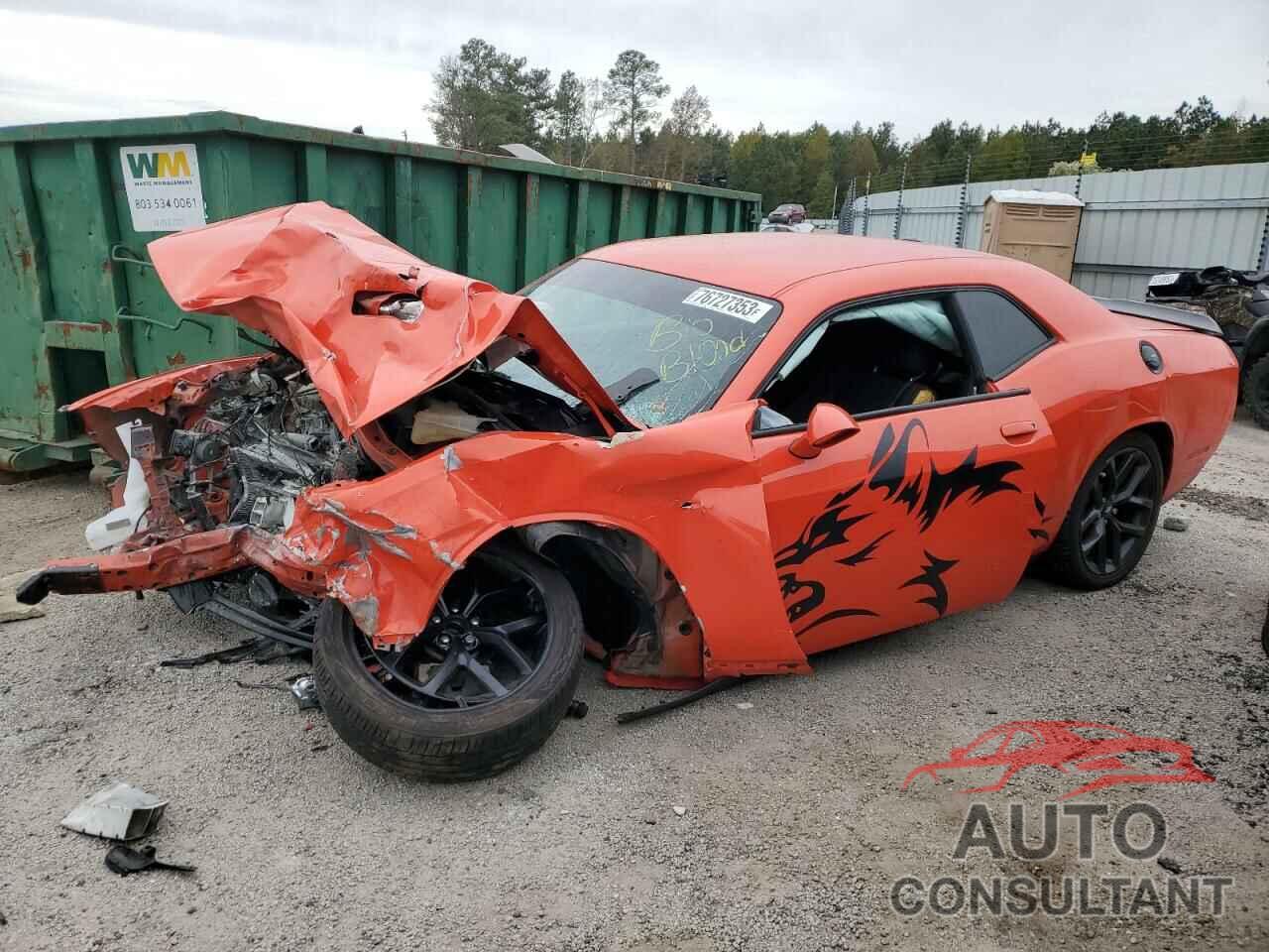 DODGE CHALLENGER 2021 - 2C3CDZAG9MH506451