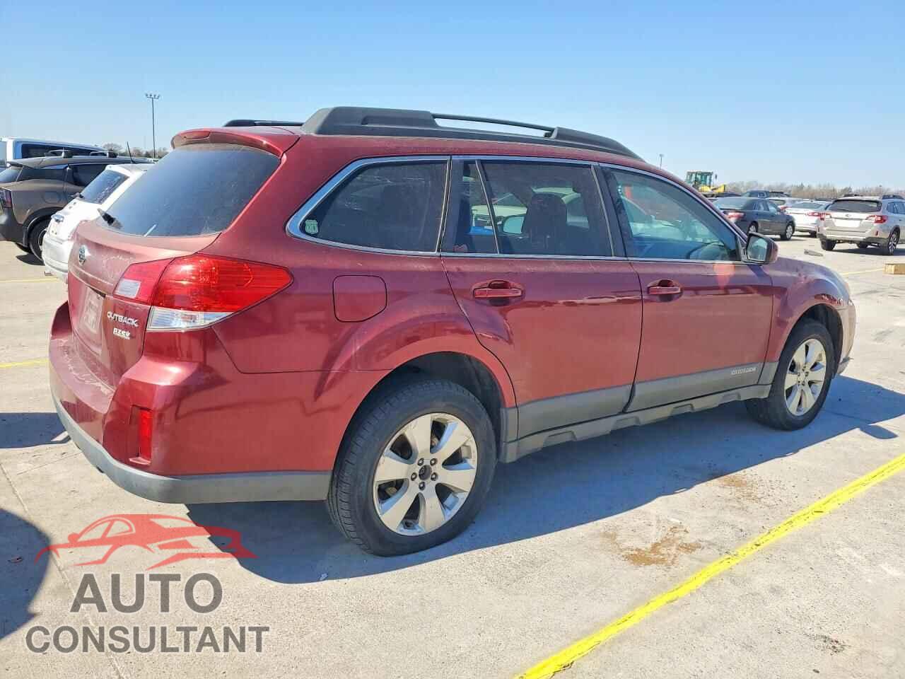 SUBARU OUTBACK 2012 - 4S4BRBCC4C3287177