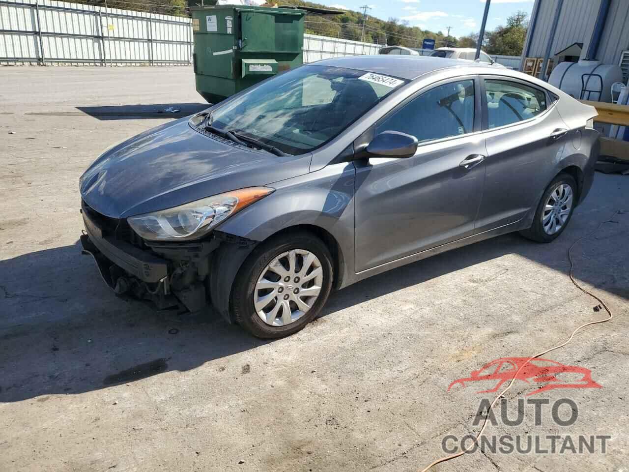 HYUNDAI ELANTRA 2012 - 5NPDH4AE5CH076834