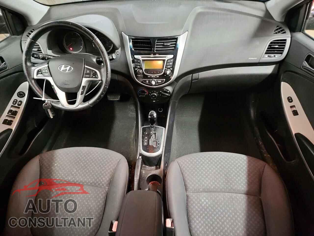 HYUNDAI ACCENT 2012 - KMHCU5AE4CU023749