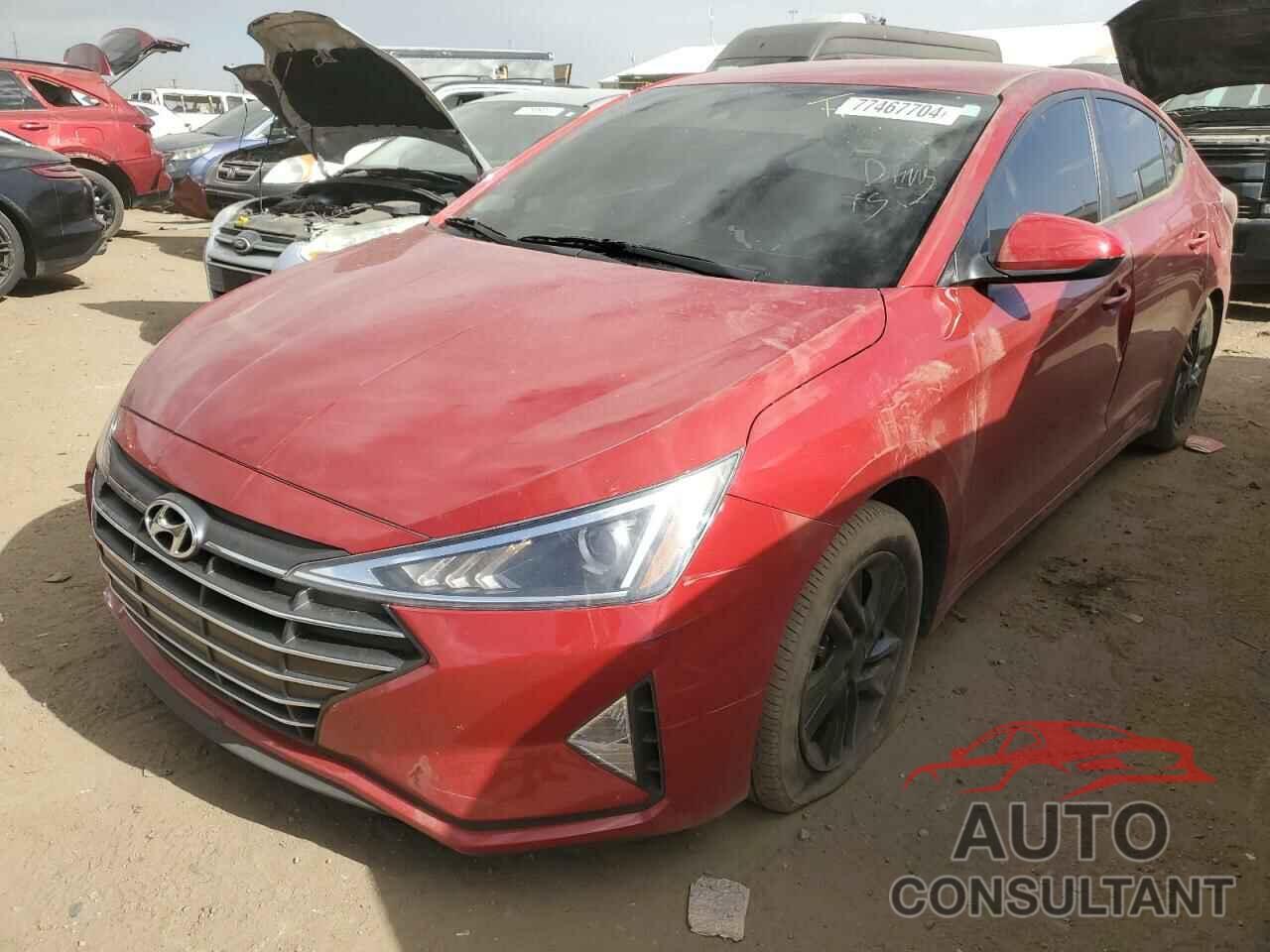 HYUNDAI ELANTRA 2020 - KMHD84LF9LU953168