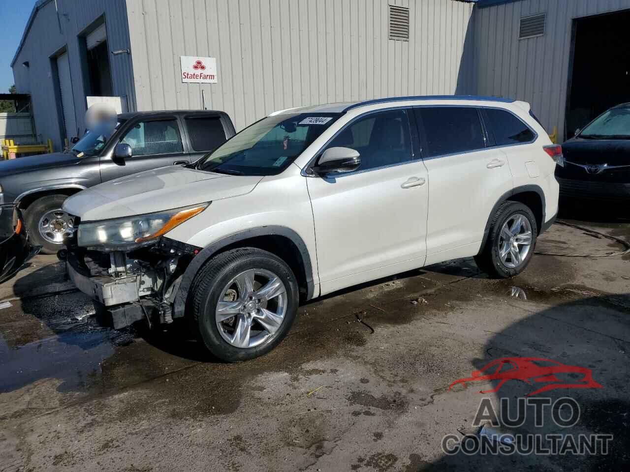 TOYOTA HIGHLANDER 2015 - 5TDYKRFH4FS115835