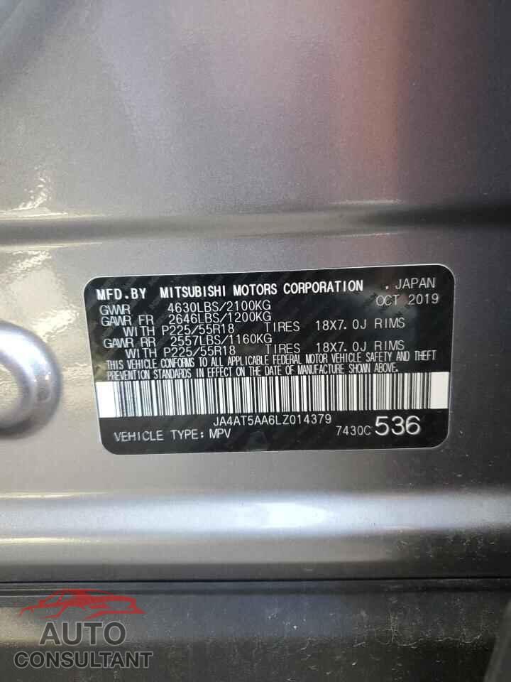 MITSUBISHI ECLIPSE 2020 - JA4AT5AA6LZ014379