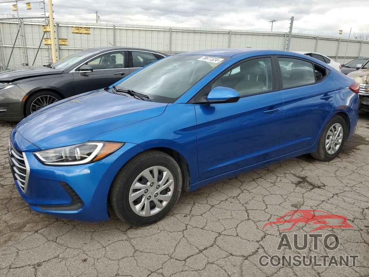 HYUNDAI ELANTRA 2017 - KMHD74LF0HU410804