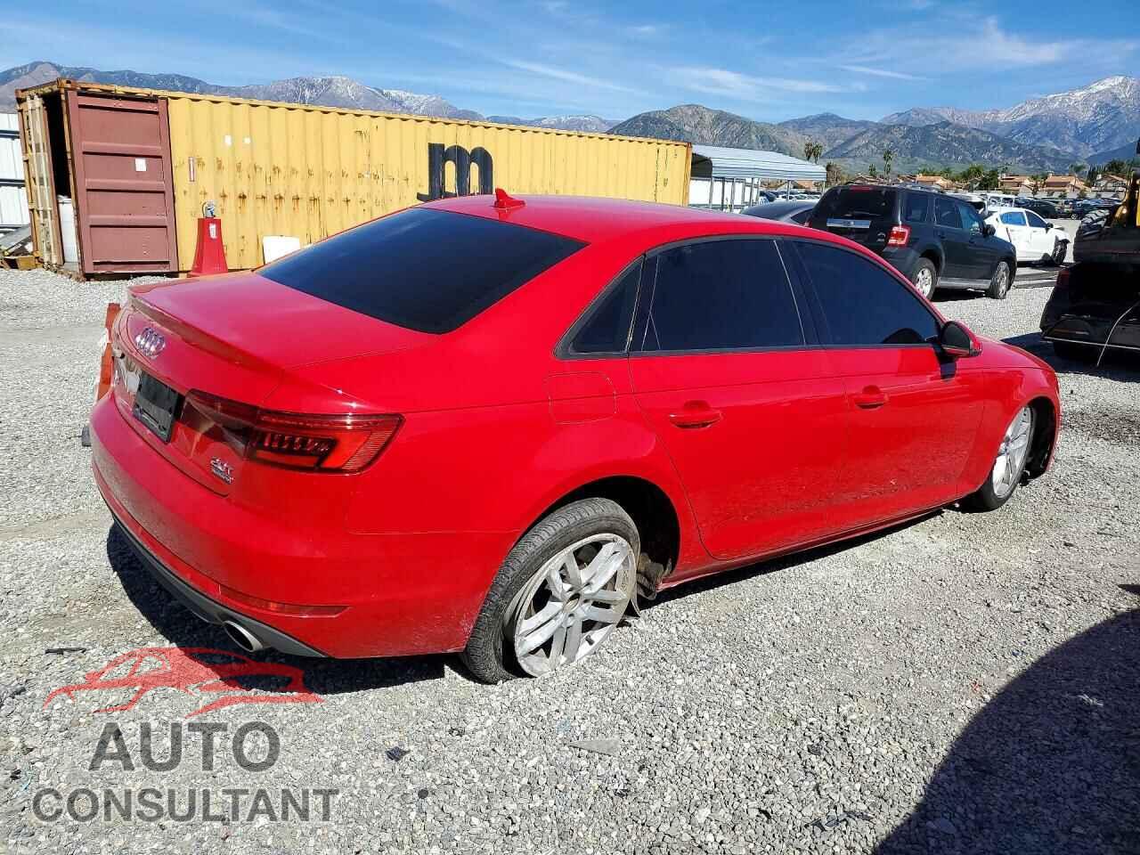 AUDI A4 2017 - WAUANAF42HN022826