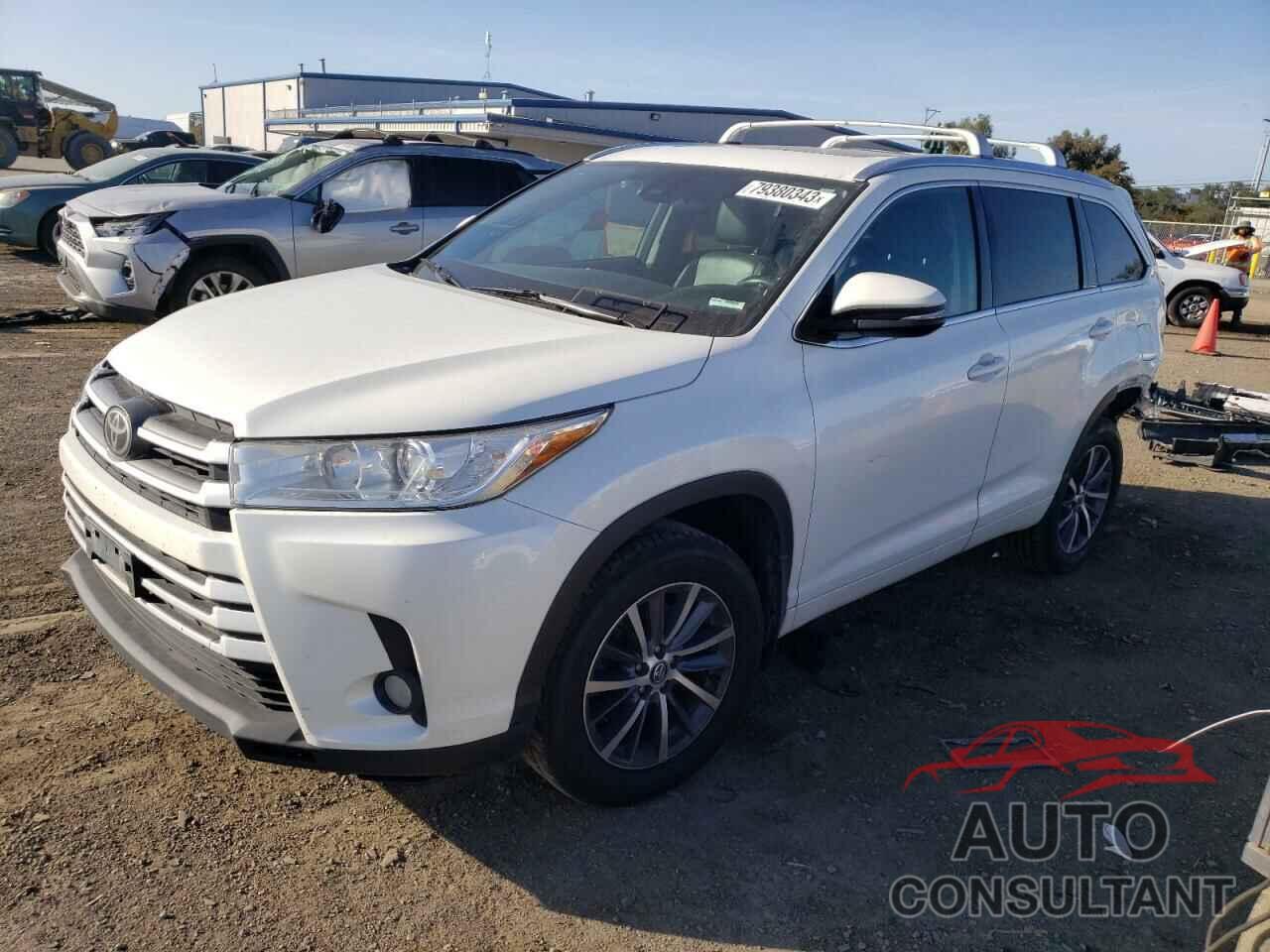 TOYOTA HIGHLANDER 2017 - 5TDJZRFH1HS415347