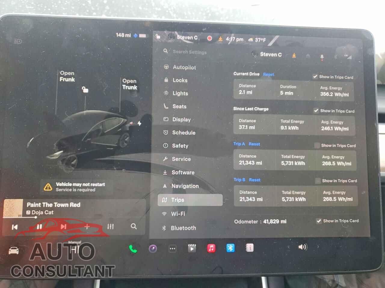TESLA MODEL 3 2019 - 5YJ3E1EA9KF304311