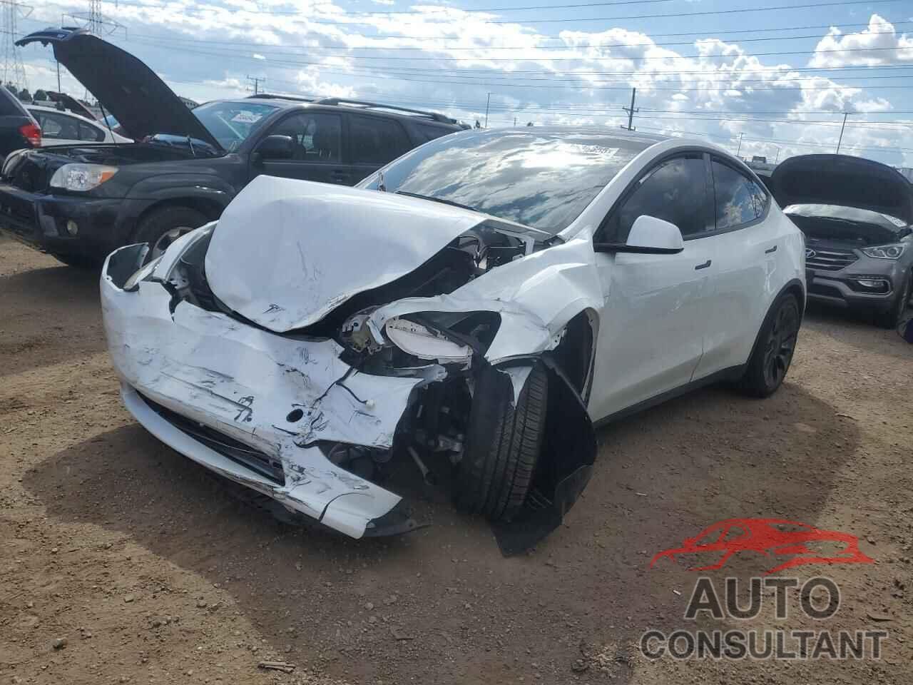TESLA MODEL Y 2022 - 7SAYGDEF7NF530836