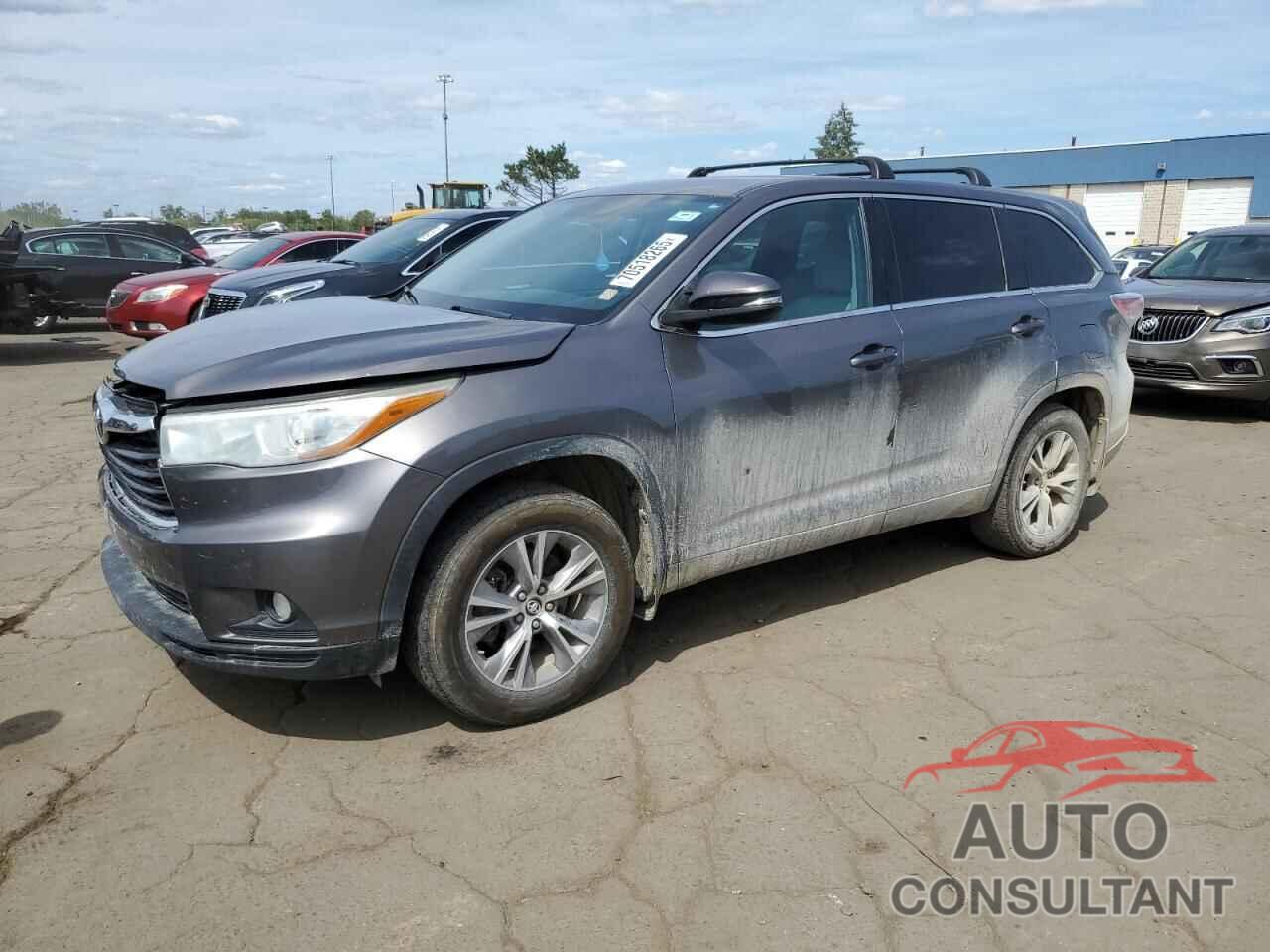 TOYOTA HIGHLANDER 2016 - 5TDBKRFH6GS278512