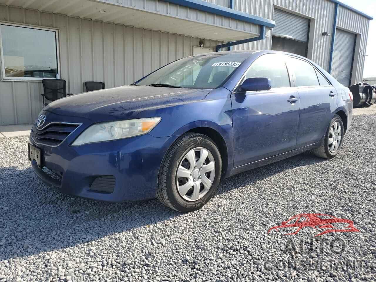 TOYOTA CAMRY 2011 - 4T1BF3EK2BU740241