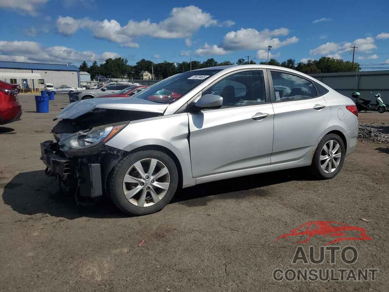 HYUNDAI ACCENT 2013 - KMHCU4AE9DU576361