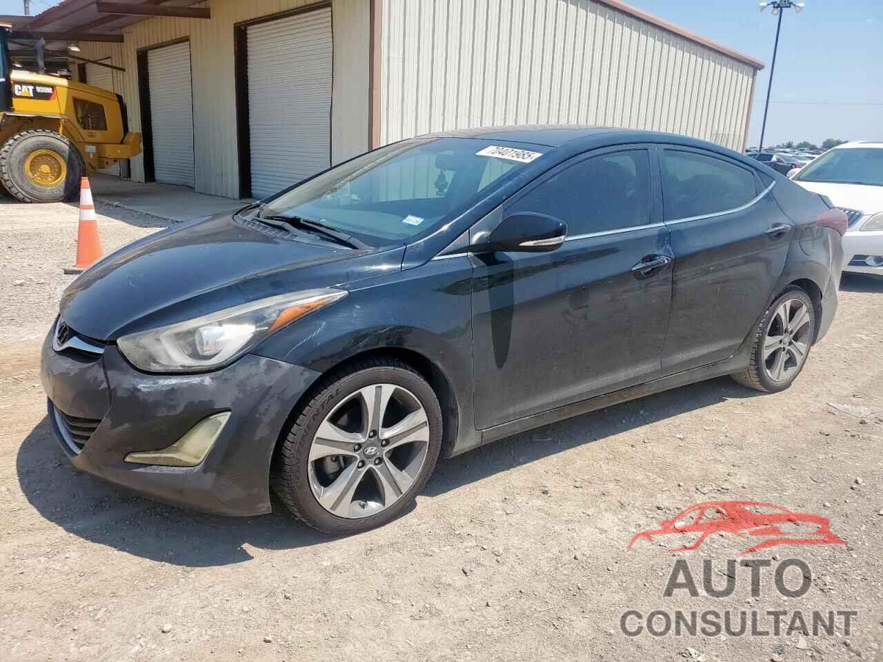 HYUNDAI ELANTRA 2014 - KMHDH4AH6EU174642
