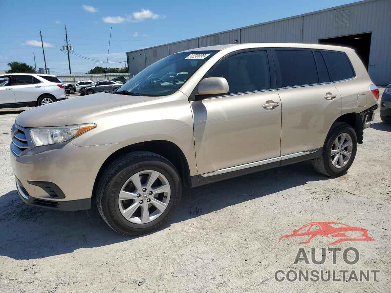 TOYOTA HIGHLANDER 2012 - 5TDZA3EH5CS027829