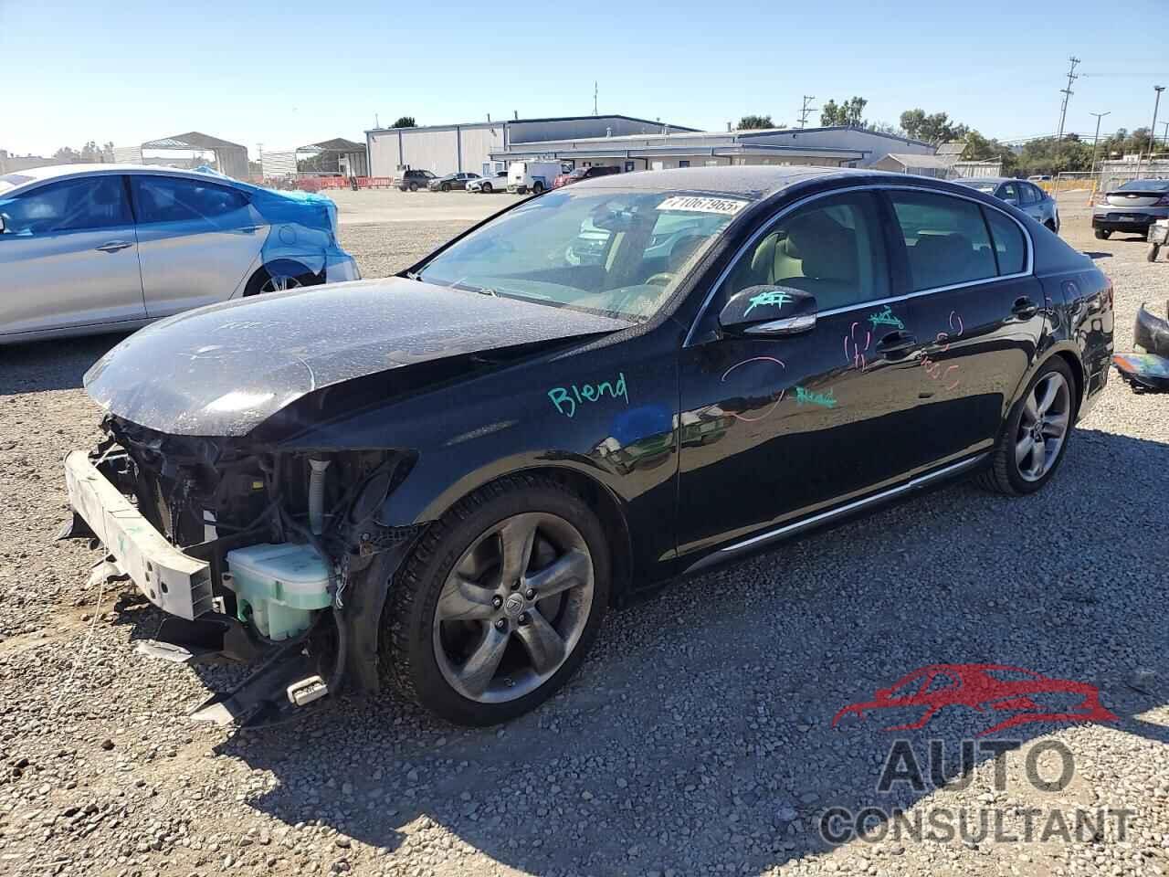 LEXUS GS350 2009 - JTHBE96SX90045739