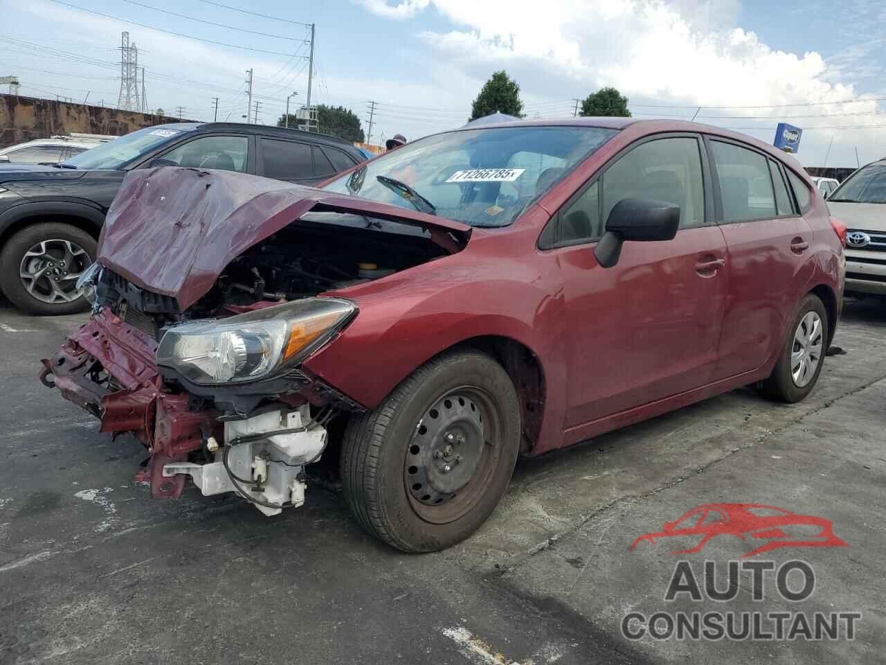 SUBARU IMPREZA 2015 - JF1GPAA62FG207823