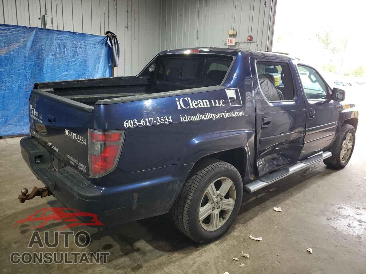 HONDA RIDGELINE 2013 - 5FPYK1F5XDB018333