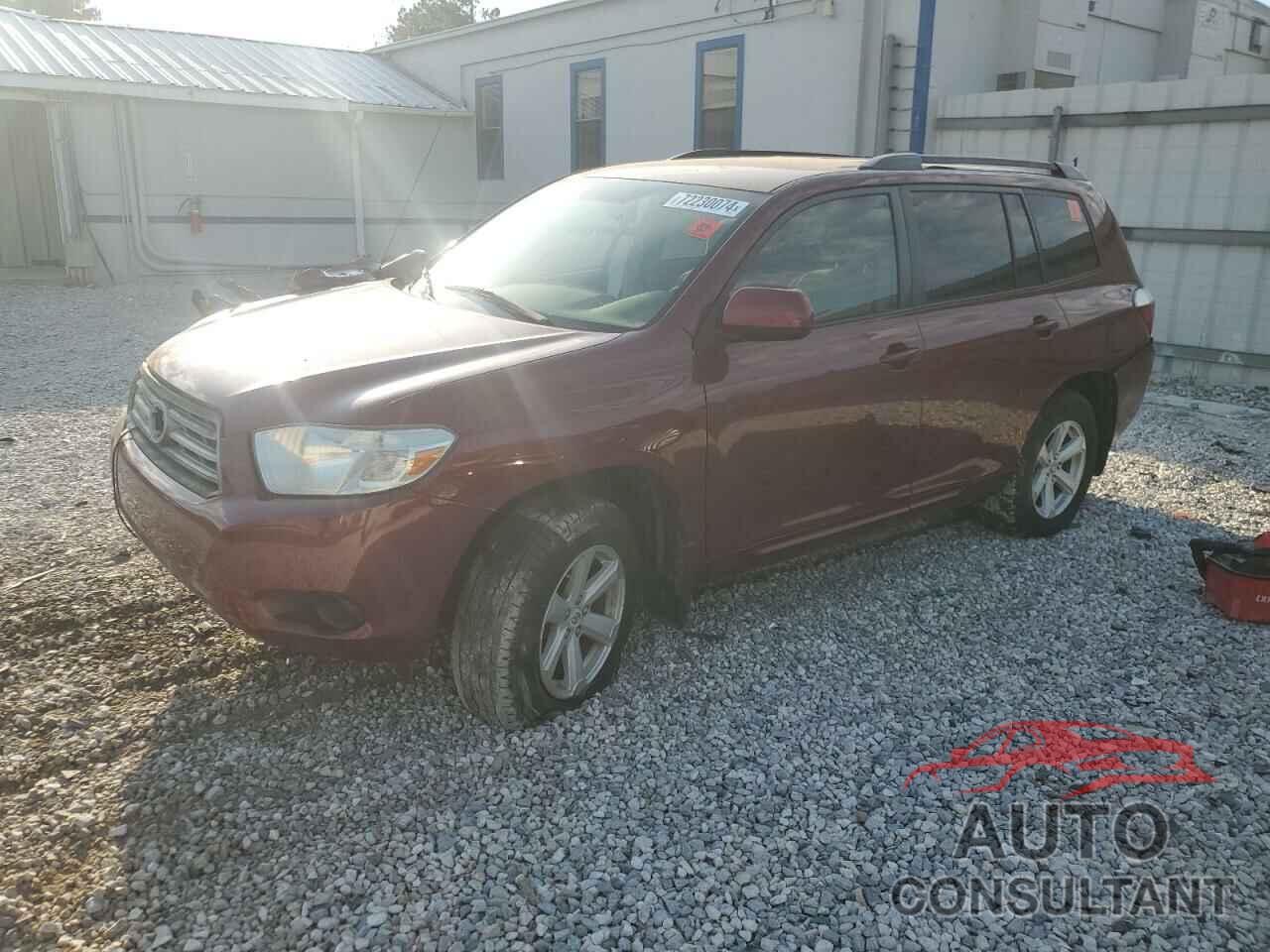 TOYOTA HIGHLANDER 2010 - 5TDZA3EH5AS005049