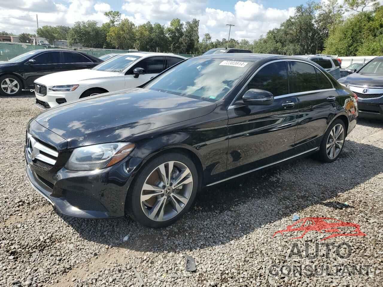 MERCEDES-BENZ C-CLASS 2018 - WDDWF4JBXJR325032