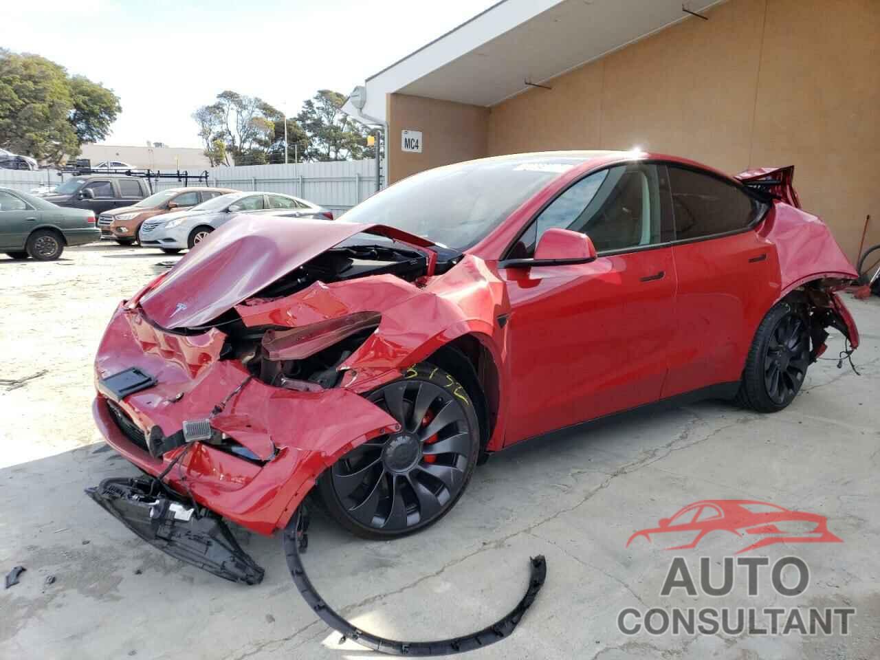 TESLA MODEL Y 2022 - 7SAYGDEF7NF361725