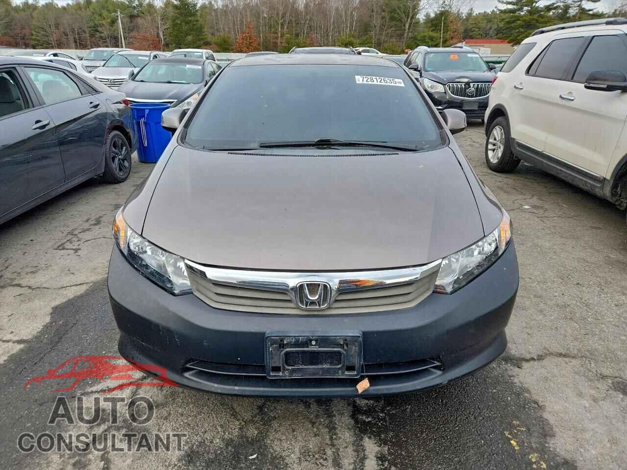 HONDA CIVIC 2012 - 2HGFB2F54CH603506