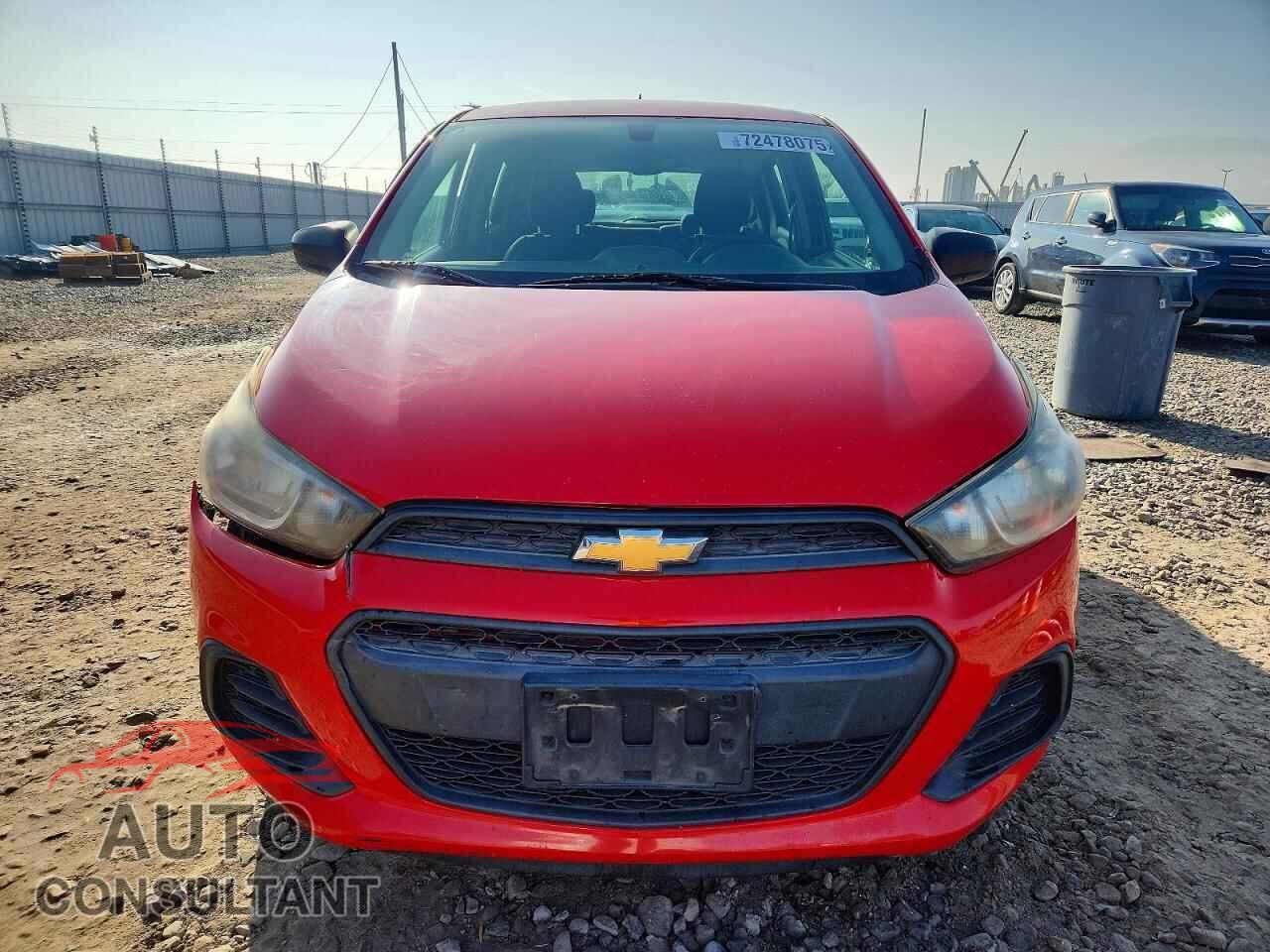 CHEVROLET SPARK 2016 - KL8CB6SA7GC571227