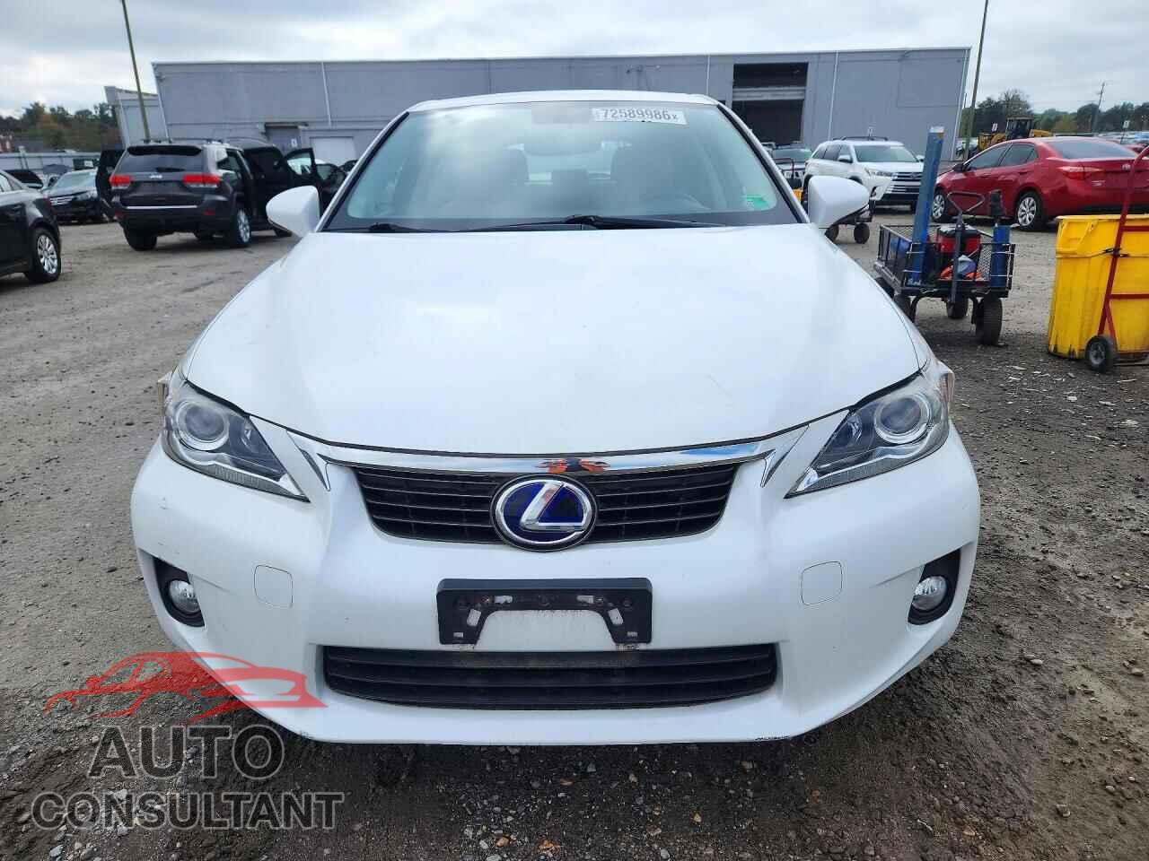 LEXUS CT 200 2013 - JTHKD5BH4D2133060