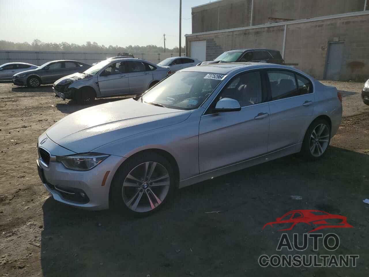 BMW 3 SERIES 2017 - WBA8D9G55HNU60330