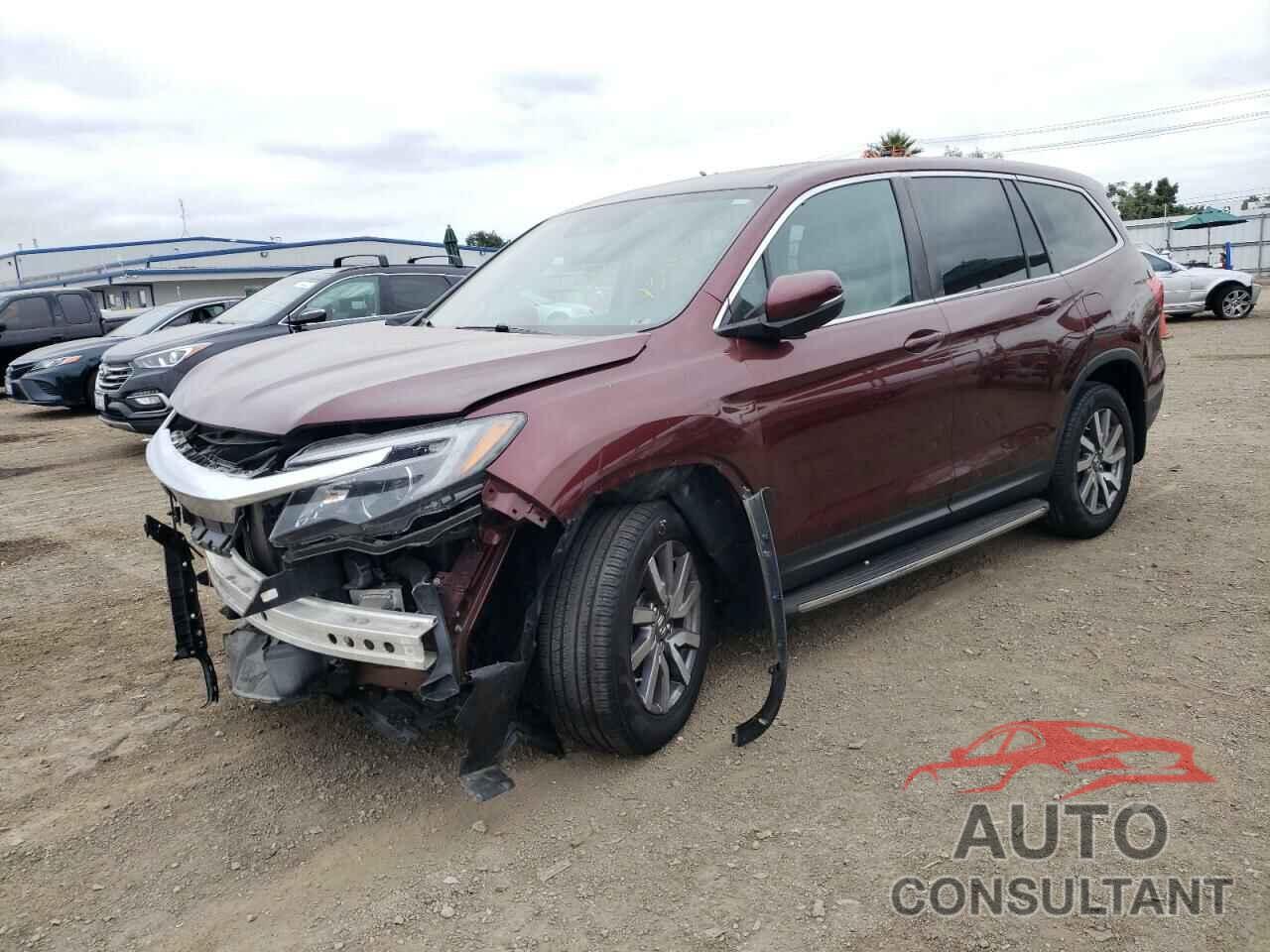 HONDA PILOT 2019 - 5FNYF5H54KB027415