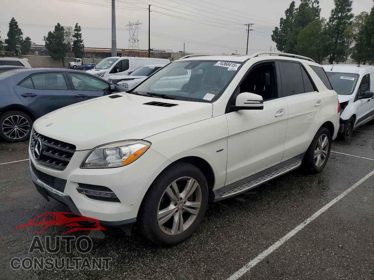 MERCEDES-BENZ M-CLASS 2012 - 4JGDA5HB8CA032805