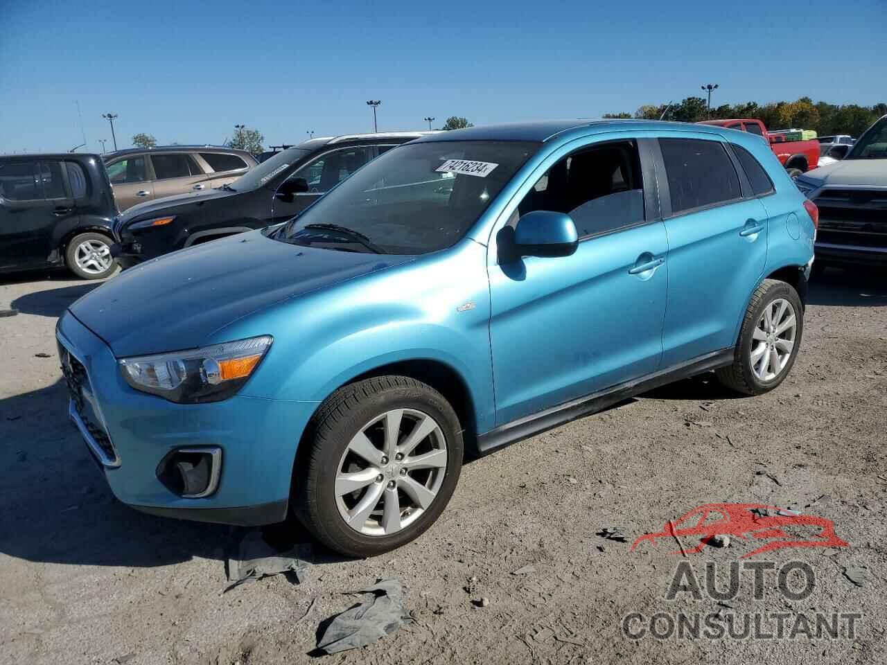 MITSUBISHI OUTLANDER 2014 - 4A4AP3AUXEE025557