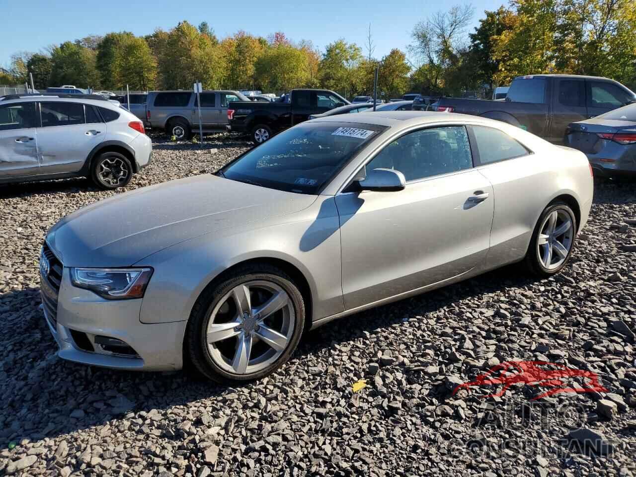 AUDI A5 2013 - WAULFAFR8DA015639