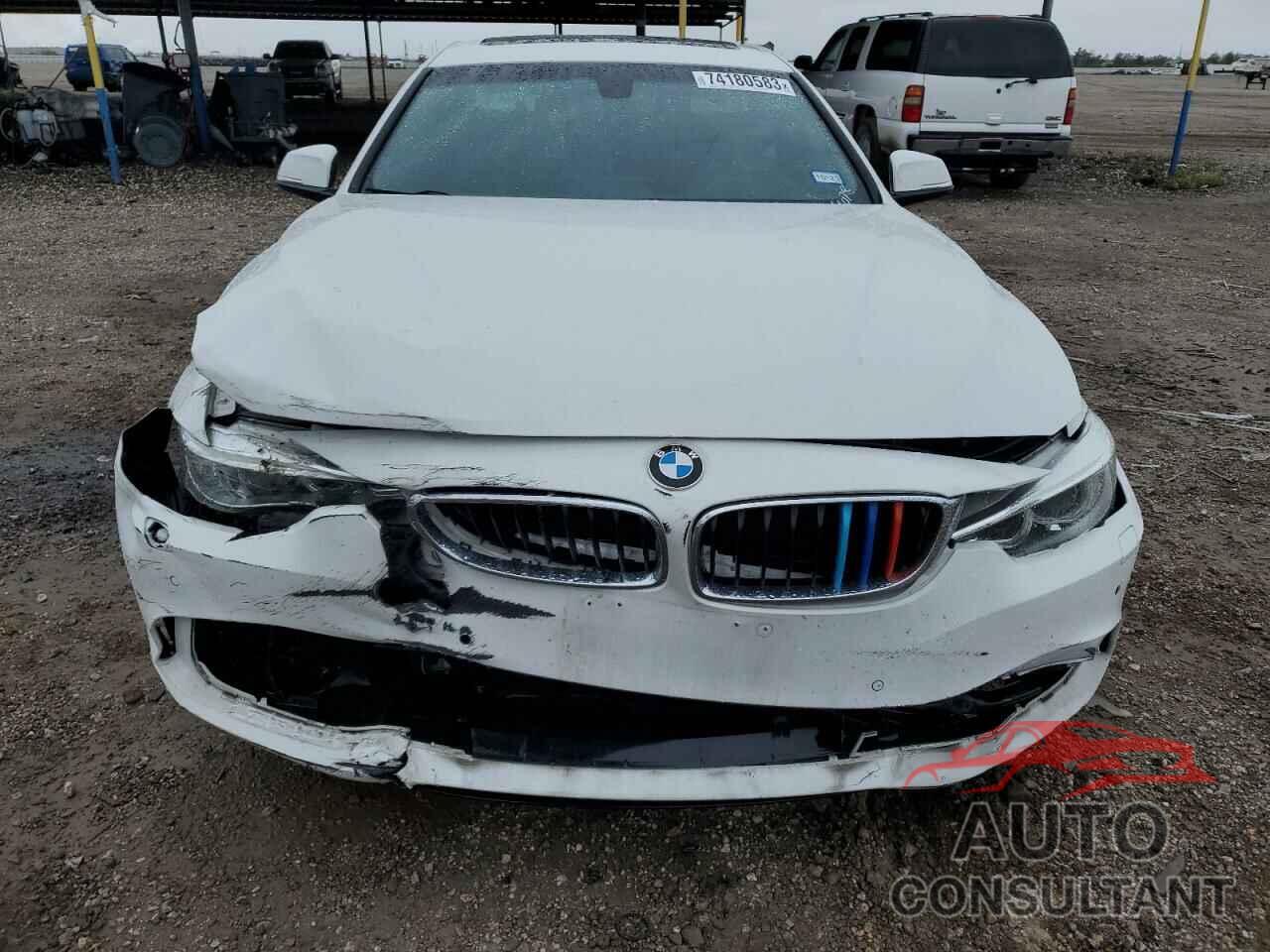 BMW 4 SERIES 2017 - WBA4F7C33HG789078