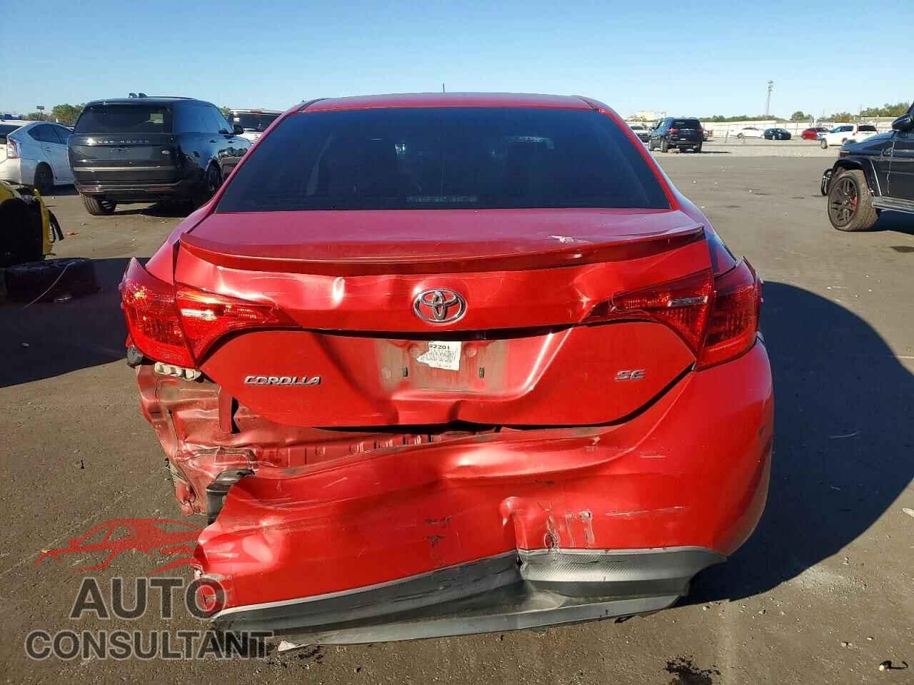 TOYOTA COROLLA 2017 - 2T1BURHE5HC814535