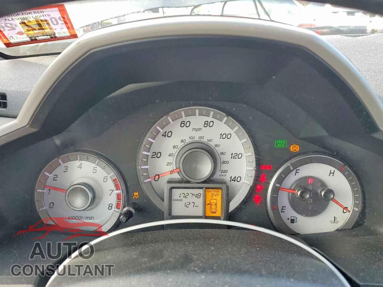 HONDA PILOT 2012 - 5FNYF4H67CB006577