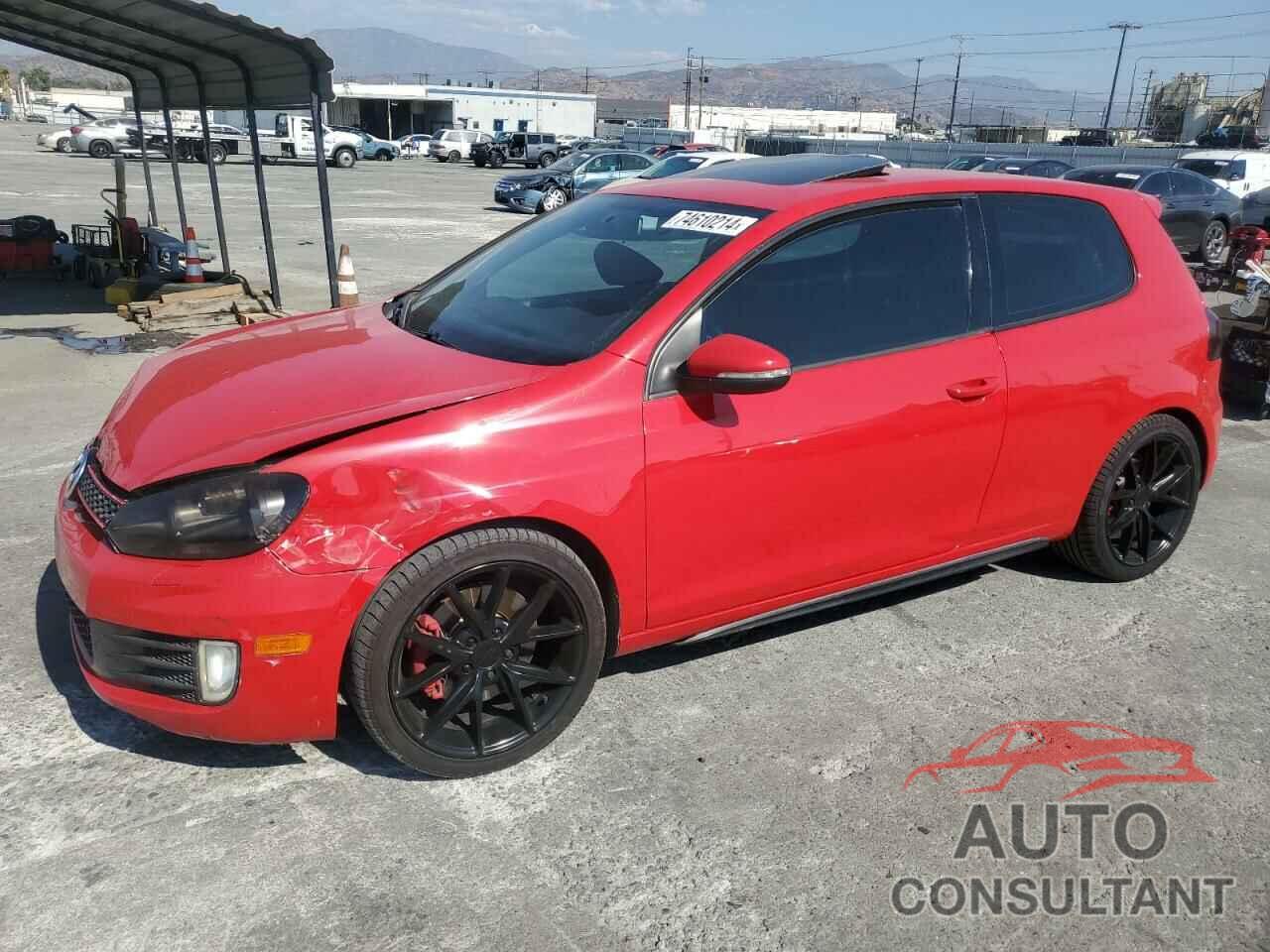 VOLKSWAGEN GTI 2012 - WVWEV7AJ8CW148101