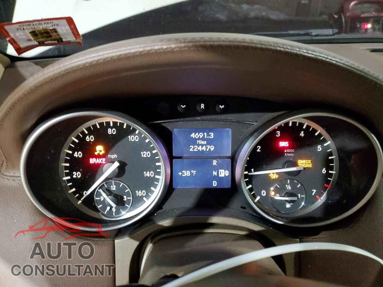 MERCEDES-BENZ GL-CLASS 2012 - 4JGBF7BE3CA784323
