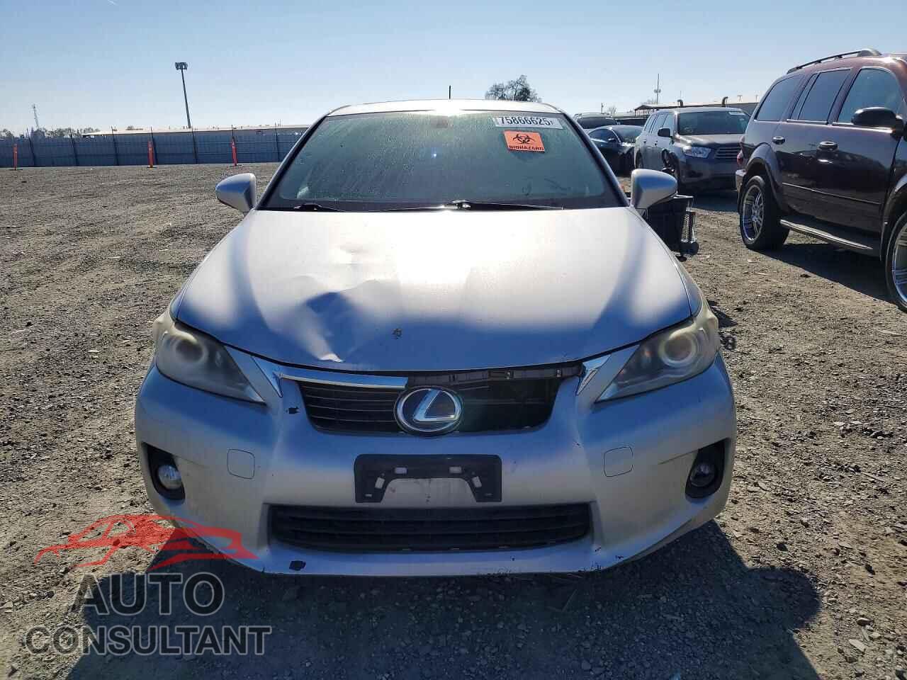 LEXUS CT 200 2011 - JTHKD5BH2B2037683