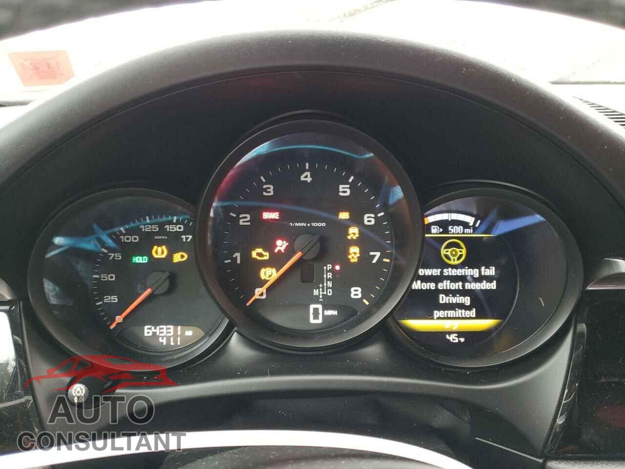 PORSCHE MACAN 2017 - WP1AA2A55HLB09084