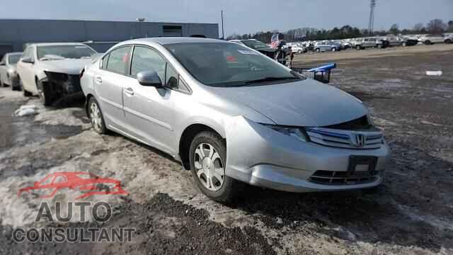 HONDA CIVIC 2012 - JHMFB4F23CS009609