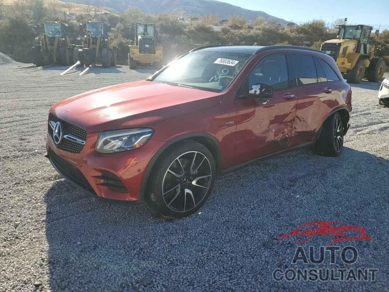 MERCEDES-BENZ GLC-CLASS 2018 - WDC0G6EB2JF387037