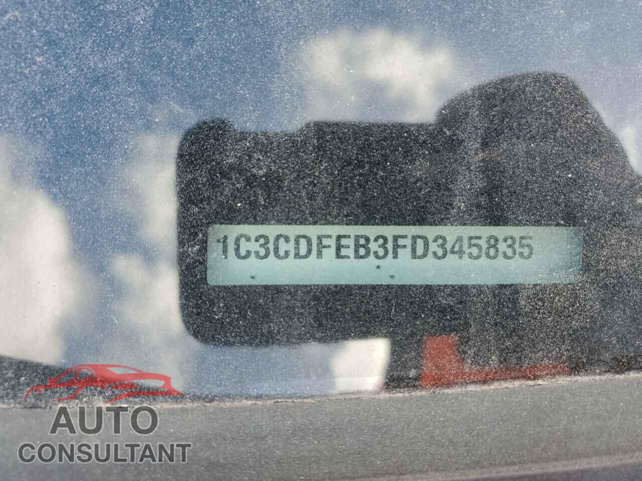 DODGE DART 2015 - 1C3CDFEB3FD345835
