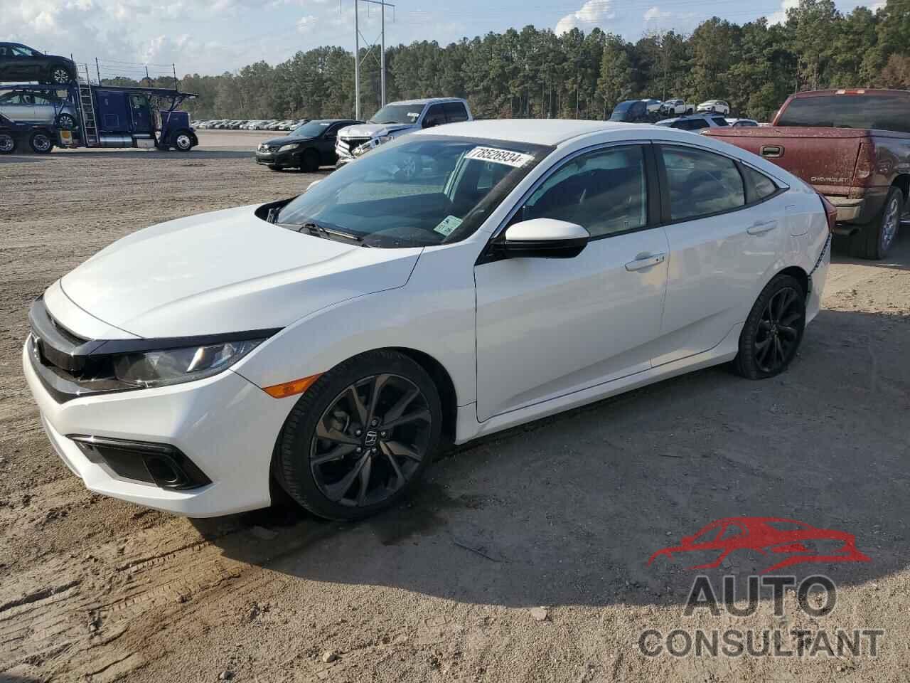 HONDA CIVIC 2019 - 19XFC2F85KE026663