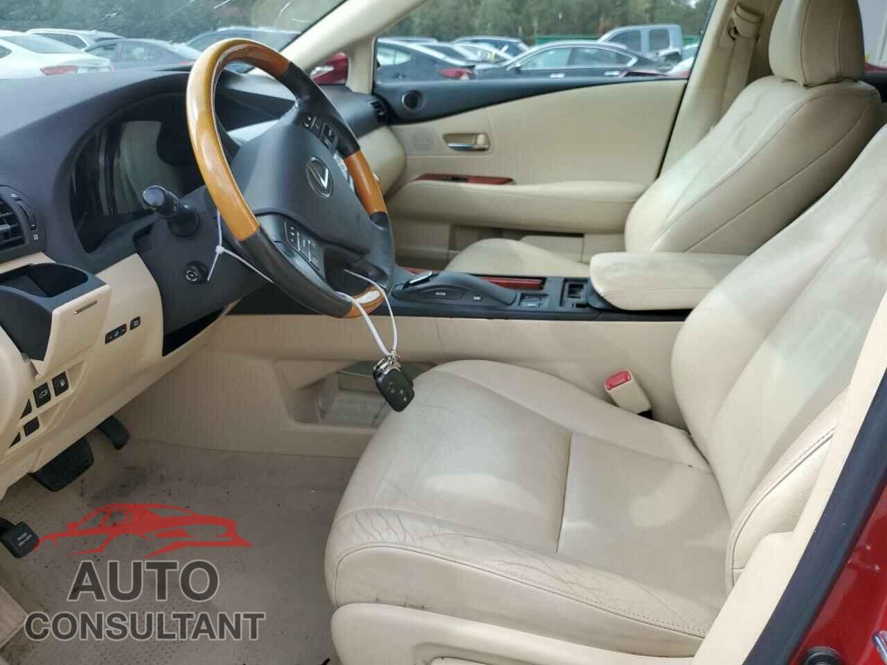 LEXUS RX350 2012 - 2T2ZK1BA1CC066494