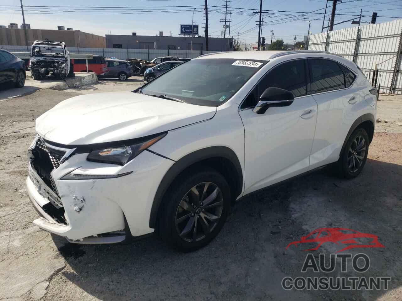 LEXUS NX 2017 - JTJYARBZ2H2070967