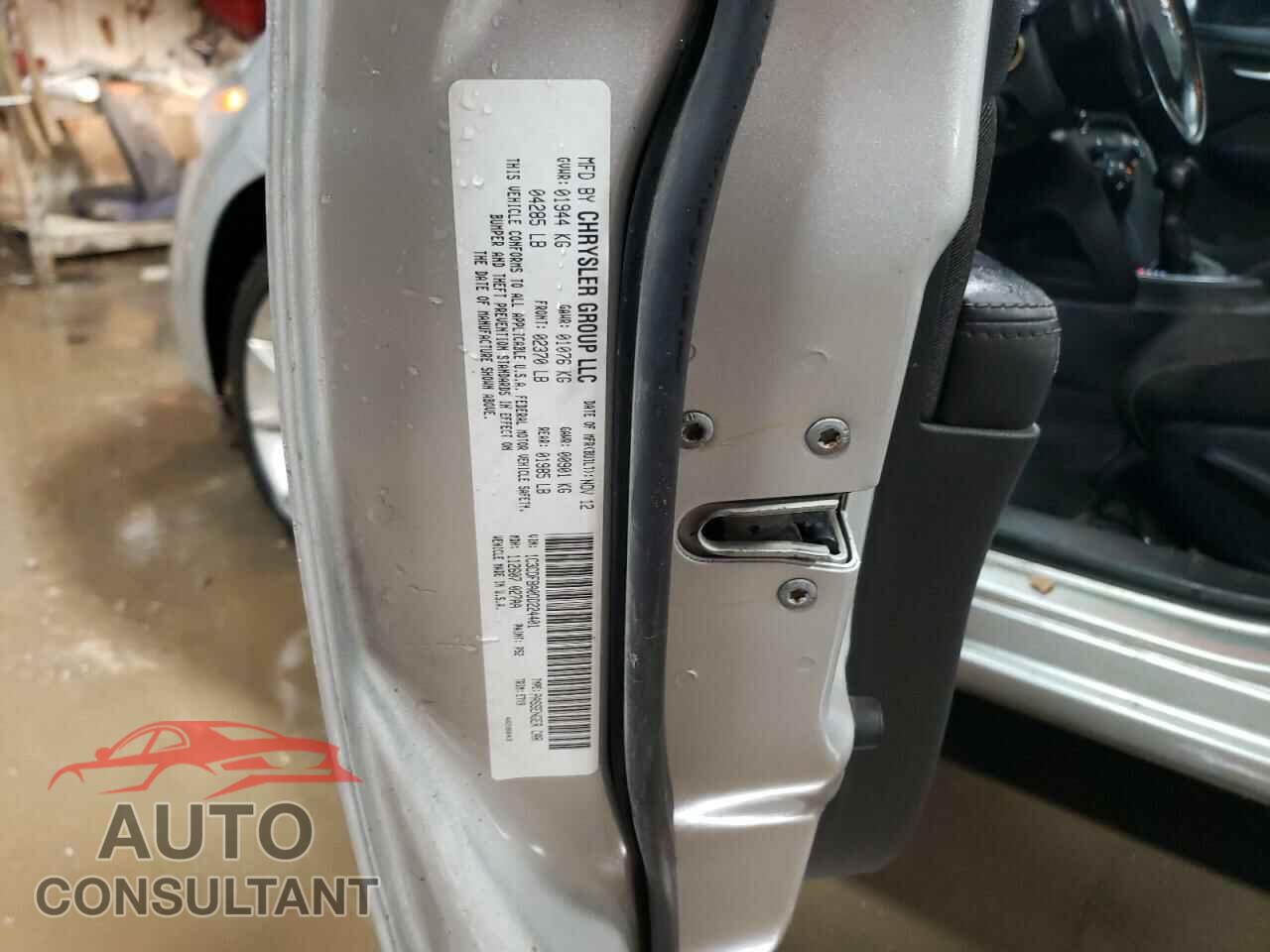 DODGE DART 2013 - 1C3CDFBA0DD224401