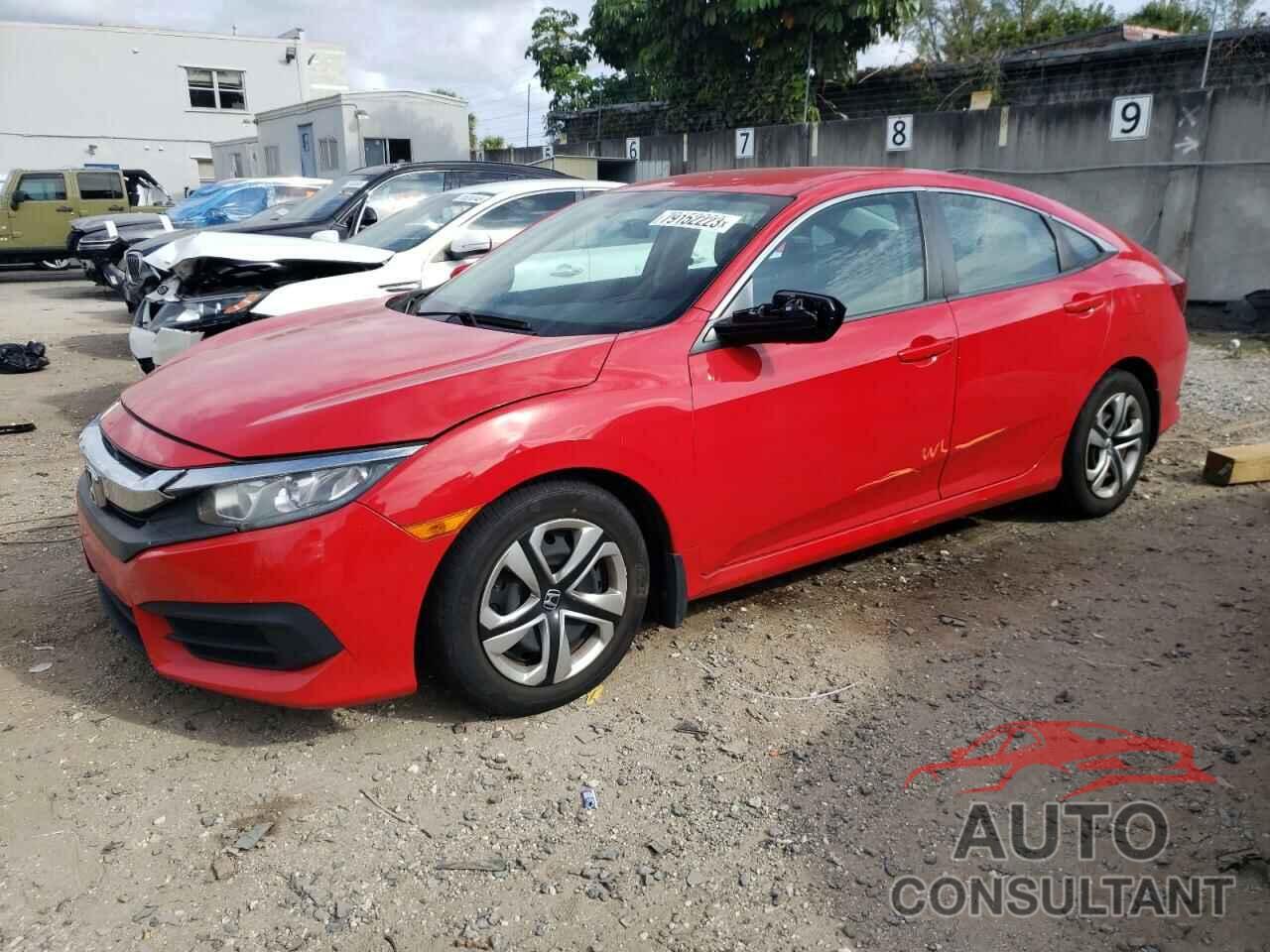 HONDA CIVIC 2018 - 2HGFC2F52JH610013