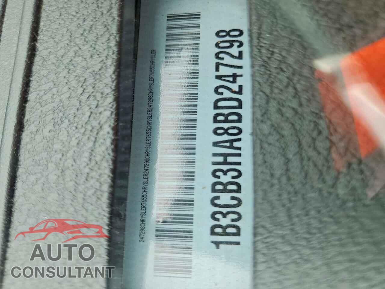 DODGE CALIBER 2011 - 1B3CB3HA8BD247298