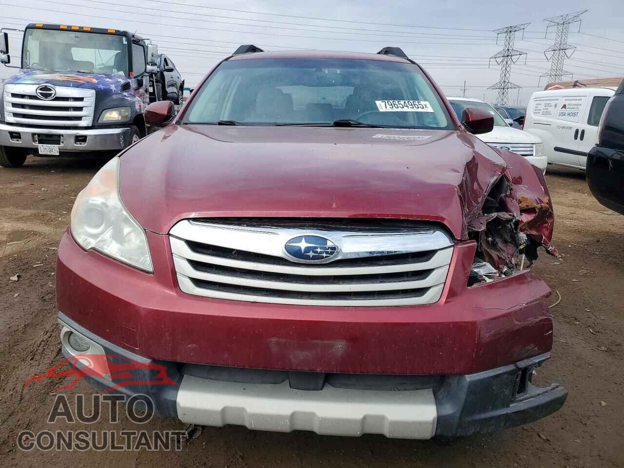 SUBARU OUTBACK 2011 - 4S4BRCKC7B3333574