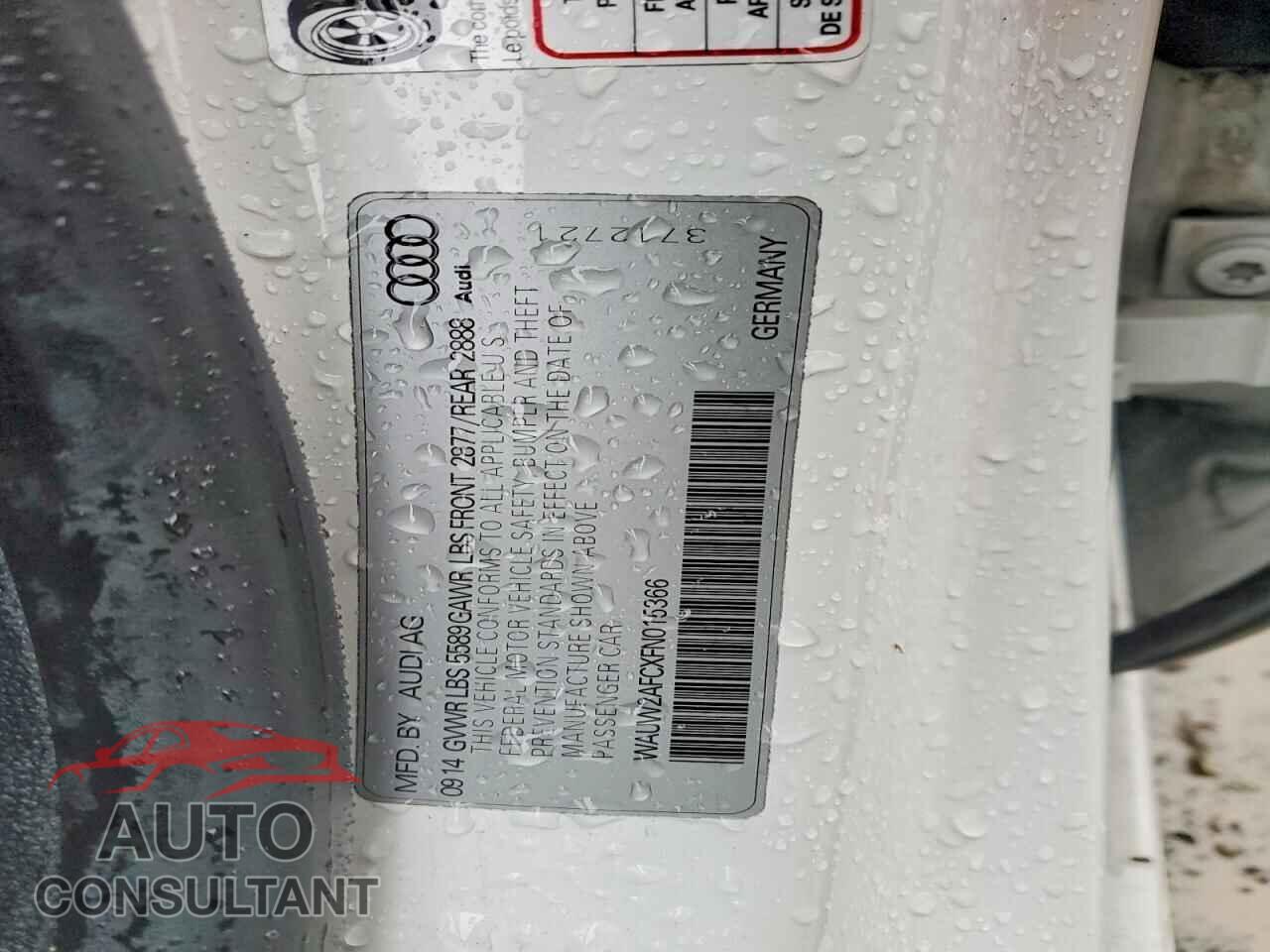 AUDI S7 2015 - WAUW2AFCXFN015366