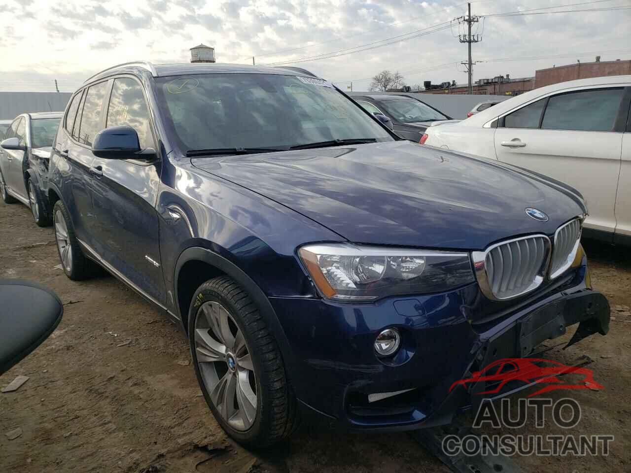 BMW X3 2016 - 5UXWX9C55G0D89294